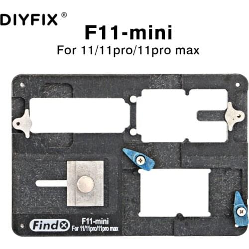 DIYFIX F11-mini For iPhone11/11Pro/11Pro Max Mobile Phone Repair Fixture For Motherboard Chip Glue Removal Platform Holder Tool