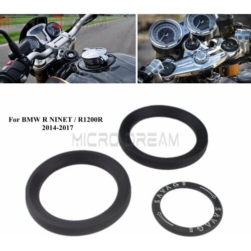 For BMW R NINET R Nine T R9T / R1200R 2014-2017 Motorcycle Aluminum Tachometer Speedometer Key Ring Cover Speedo Tacho Trim Ring