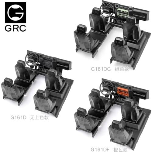 GRC 1/10 Defender Interior Kit w/o Battery Cover for TRAXXAS TRX-4 Defender #G161D G161DG G161DF