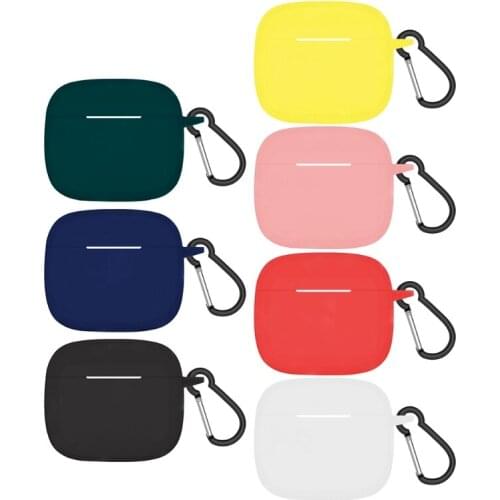 Or ZMI PurPods Pro Case Solid color Non-slip Silicone Wireless Bluetooth Earphones Cover for PurPods Pro Anti-fall Protect case