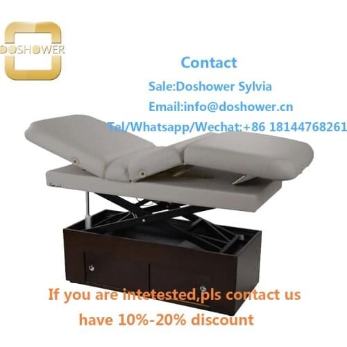 Massage furniture set with facial beauty beds for massage bed electric