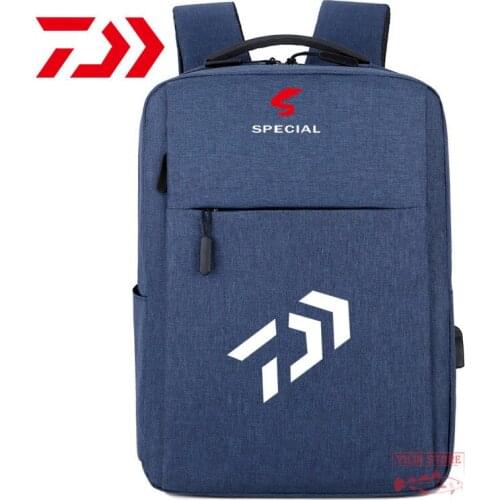 New 2021 Daiwa Unisex Fishing Bag Leisure Waterproof Multi Function Sport Backpack HikingMountaineering Outdoor Fishing Backpack