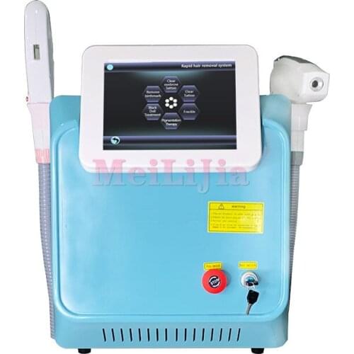 2021 Newest OEM LOGO Laser equipment Skin Lifting Skin Rejuvenation RF ND Yag IPL SHR OPT E-light hair removal laser machine