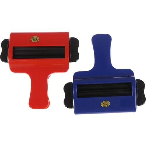 Plastic Hair Salon Color Cream Squeezer Professional Salon Pigment Extruder Toothpaste Squeezer Tube Barber Hairdressing Tools