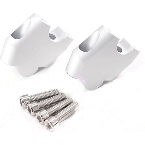 Motorcycle Handlebar Riser Adjustable Lifting Handlebar Clamp For Honda NC700X NC700S NC750X NC750S CB500F CB500 CNC Aluminum