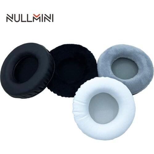NullMini Replacement Earpads for AKG K545 K-545 Headphones Leather or Velvet Earphone Earmuff