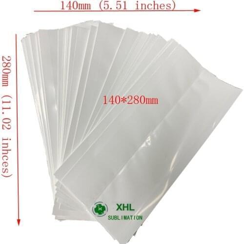 SUB140280 White Sublimation Shrink Wrap Heat Shrink Sublimation Sleeve For 20oz Skinny And 30oz Skinny Tumbler
