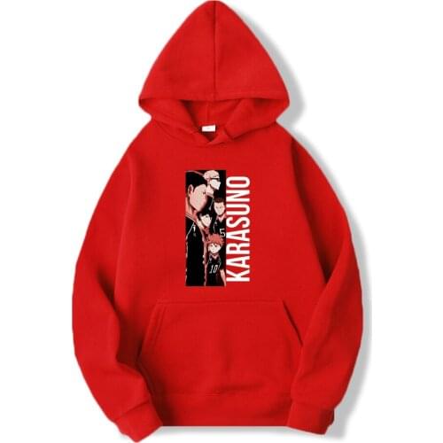 Japan Anime Haikyuu Hoodies Mens Volleyball Club Cartoon Streetwear Autumn 2021 New Casual Sweatshirts Fashion Fleece Men Hooded
