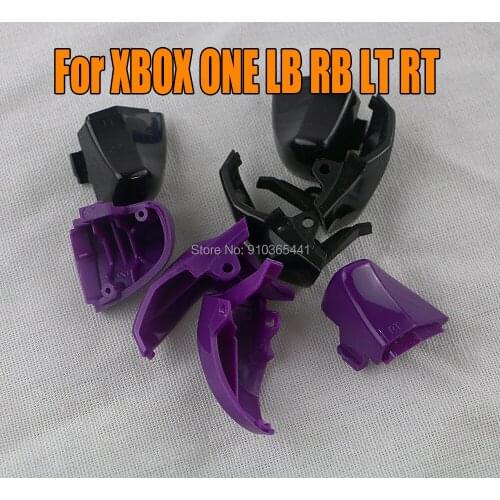 1set=4pcs/lot Factory Price LB LT RB RT Upper Bottom Trigger Button Replacement For Xbox One Controller Repair Parts