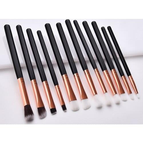 12 Packs Makeup Brushes Set Eye Shadow Foundation Powder Eyeliner Eyelash Lip Make Up Brush Cosmetic Beauty Makeup Brush Hot
