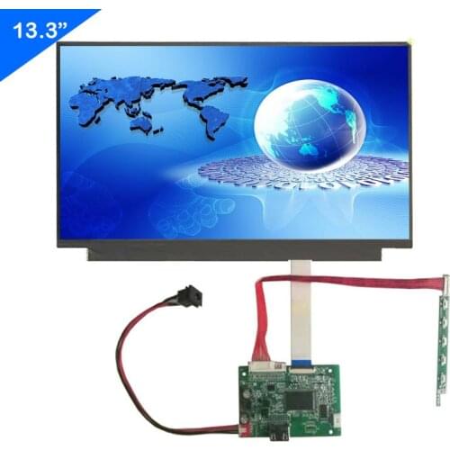 13.3" With Control Board HDMI Input DIY Extend The Screen 1920*1080 FHD IPS LCD LED Display