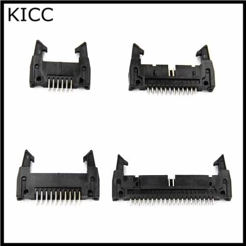 5Pcs Ox Horn Socket DC2-30P 2.54mm Straight pin Horn hook PCB Connector