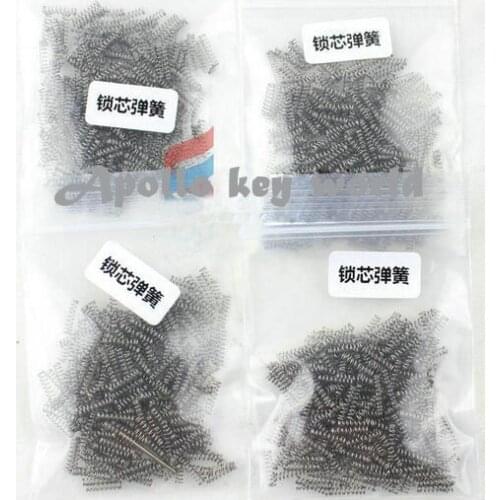 Car Repair Accessories Spring For Lock Cylinder Automobile Door Lock Cylinder Spring Total 200pcs