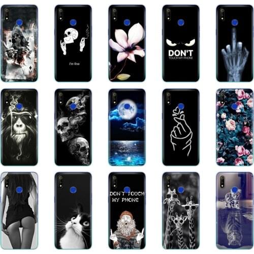 For Realme 3 Case Soft Silicon TPU Back Cover For OPPO Realme 3 Pro Phone Case On Realme3 3Pro Realme3Pro Bumper Protective Bag
