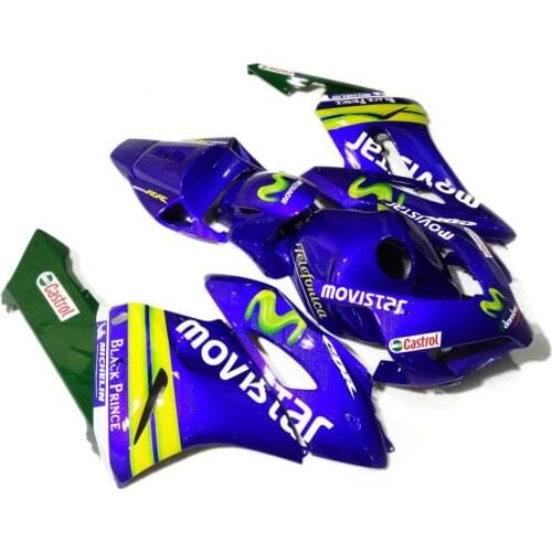 Motorcycle Parts Bodywork Fairing Kit for Honda CBR1000RR 04 05 Blue Green Sport Fairings Set CBR 1000RR 2004 2005