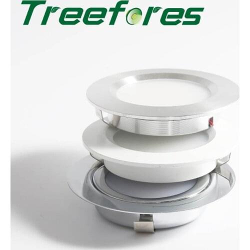 IP65 Ultra Thin 14mm Mini LED Ceiling Light 2inch 3W Downlight 12V 24V IP65 Lighting Fixture Bathroom Ceiling Lamp Kit