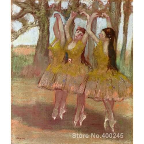 Oil paintings Portrait A Grecian Dance by Edgar Degas modern art High quality Hand painted