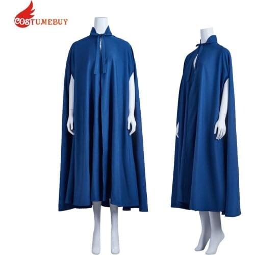 The Handmaids Tale Cloak Cosplay Serena Waterford Cosplay Costume Handmaid Halloween Blue Cloak Cape Long Sleeve Dress Outfit