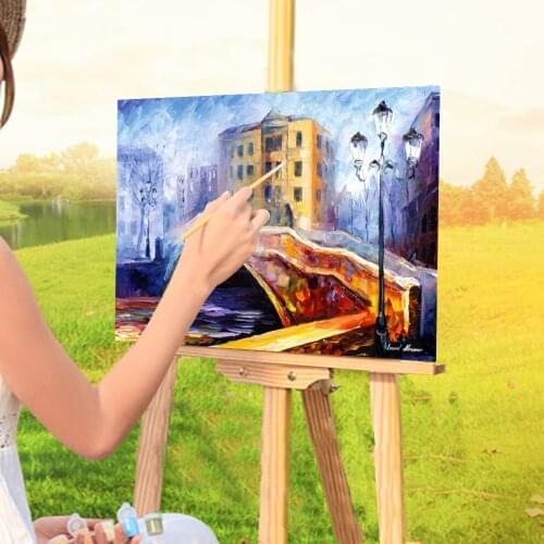 Emotional Autumn Paint By Numbers Complete Kit Acrylic Paints 40*50 Oil Painting Handmade Kids Wholesale Drawing