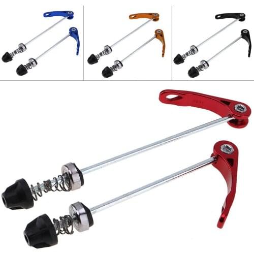 Stainless Steel Mountain Bike Bicycle Axle Quick Release QR Skewers for 100mm/135mm MTB Hub