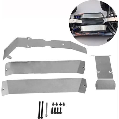 NEW Protection plate for 1:10 Scale Traxxas SUMMIT E-REVO Metal Protection Plate Armor Chassis Protect