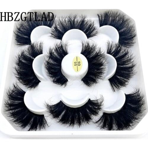 NEW 2-20Pairs 10-25mm Natural 3D False Eyelashes Dramatic Volume Fake Lashes Makeup Mink Lashes Extension Makeup Tool Kit Cilios