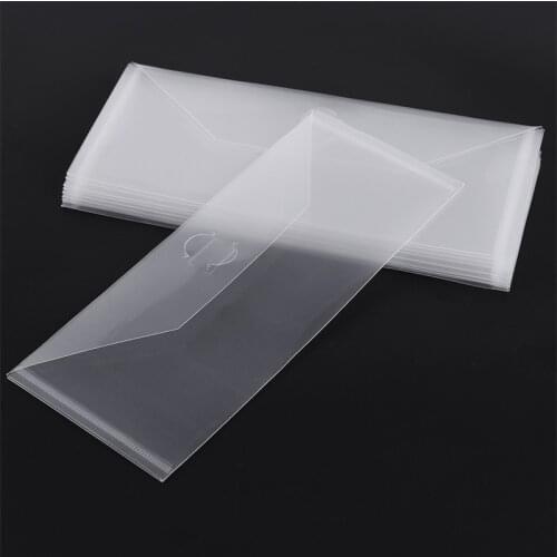 Plastic Sheets 10 Pcs / Set For Stamp and Slimeline Dies Storage Pockets for Crafters Collect Stamps Cutting Die Storage Sheets