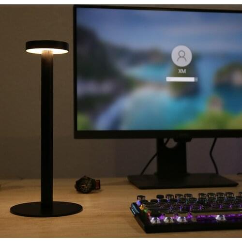 2 Models Adjustable Portable Restaurant Led Wireless Bar Lamp Desk Lamp Touch Dimming Rechargeable For Living Room Decoration