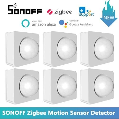 SONOFF SNZB-03 Zigbee Motion Sensor Detector Smart Home Remote Conrol Via EWeLink ZBBridge Required Work With Alexa Google Home