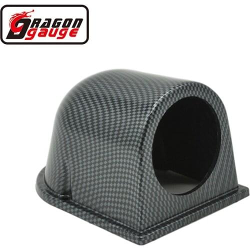 Dragon gauge Universal 2 Inch (52mm) Carbon Grain Holes Gauge Pod Gauge Holders water temp gauge pods Free shipping