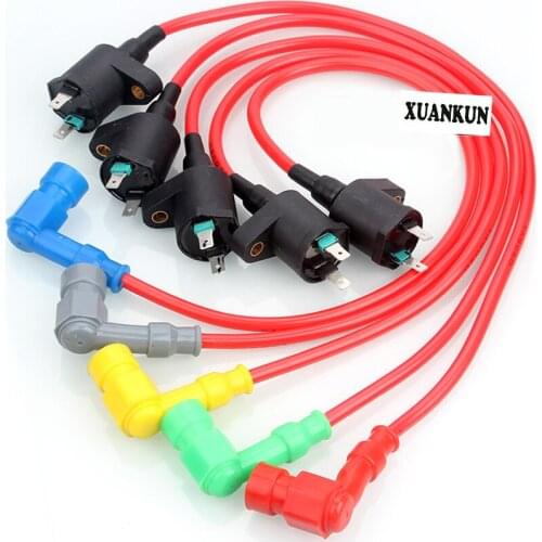 Off-road Motorcycle ATV Accessories 110CC-250CC Wave Speed Huayang Gaosai Modified Silicone Ignition Coil