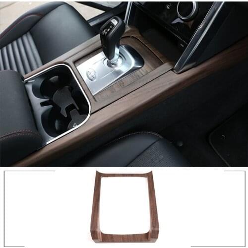 1Pcs ABS Car Styling for Land Rover Discovery Sport 2020 Central Control Gear Decorative Frame Car Interior Accessories 2 Style