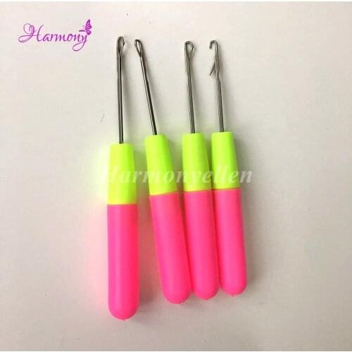 10pcs/lot Inventory plastic knitting and crochet needles for jumbo braiding twist hair and weaving dreadlock