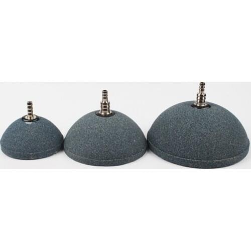 6/8/10/12cm Aquarium Pump Bubble Release Ball Tank Sintering Air Stone Aerator Ceramic Bubble Air Stone Aerator Stone