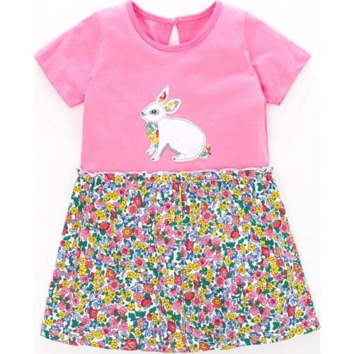 Bambino New Year 2021 Summer Dress 2-9 Years Baby Girl Stripe Childrens Clothing Costumes for Kids Girls Fancy Dress of Child