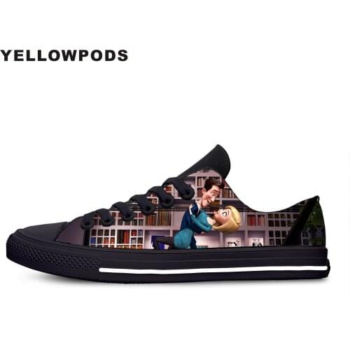 Mens Casual Shoes Fashion Hot CoolMr. Peabody & Sherman Customized Print Picture Canvas Light Couples Comfortable Shoes