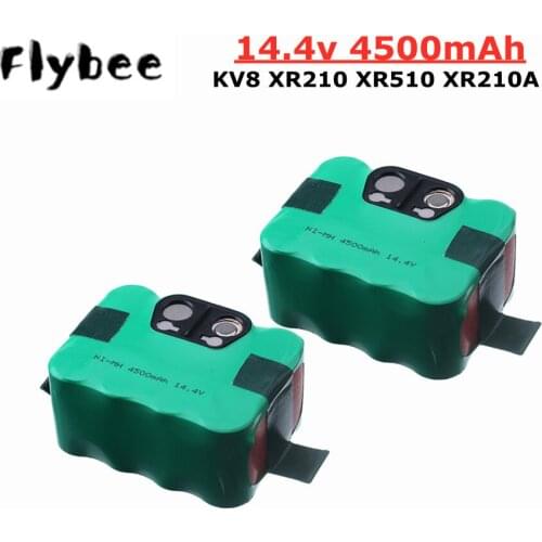 14.4V 4500mAh SC Ni-MH Battery for KV8 XR210 XR510 XR210A XR210B XR510B XR510D Vacuum Cleaner Sweeping Robot