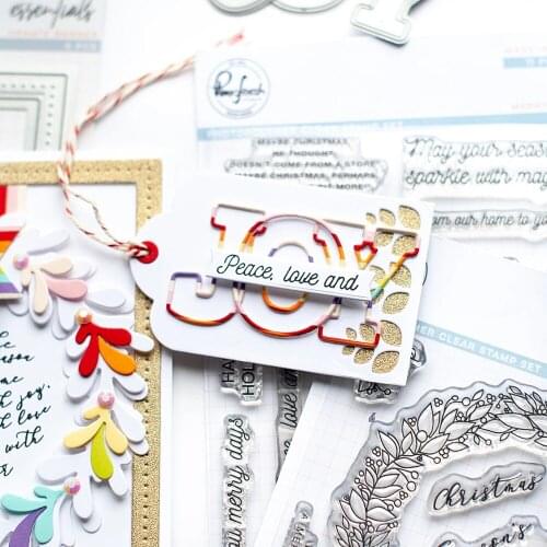 New Pocket tag label metal Cutting Dies Stencils DIY Scrapbooking Paper/photo Cards Embossing Dies