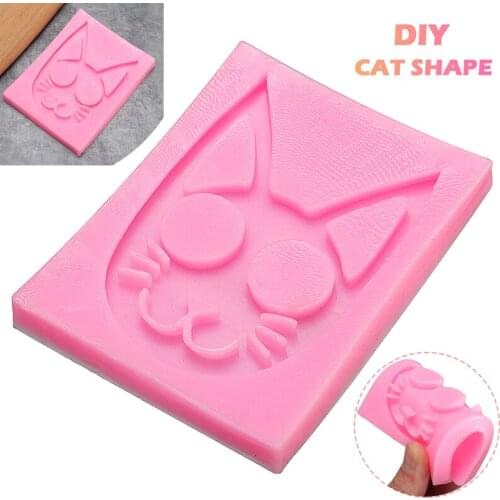 Durable Resin Key Chain Silicone Mold Cat Head Knuckles Ring Making Tool For DIY Decorations Pendant Jewelry