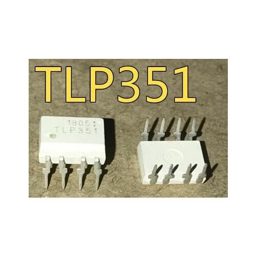 Qixinruite 10PCS/LOT TLP351 Optocoupler DIP-8 in stock 100% new and original