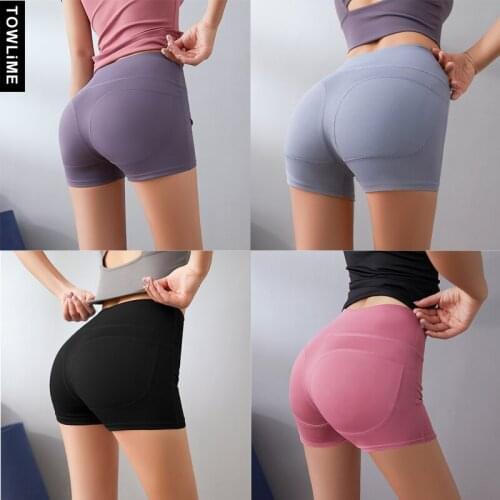 Sexy Booty Push Up Sport Yoga Shorts Women Fitness High Waist Gym Shorts Female Running Biker Short Leggings Workout Clothing