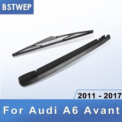 BSTWEP Rear Wiper & Arm for Audi A6 Avant 2011 2012 2013 2014 2015 2016 2017