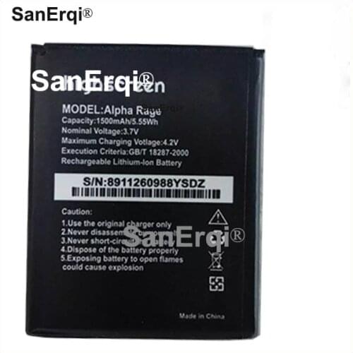 High quality Alpha Rage Battery For Highscreen Alpha Rage phone Battery