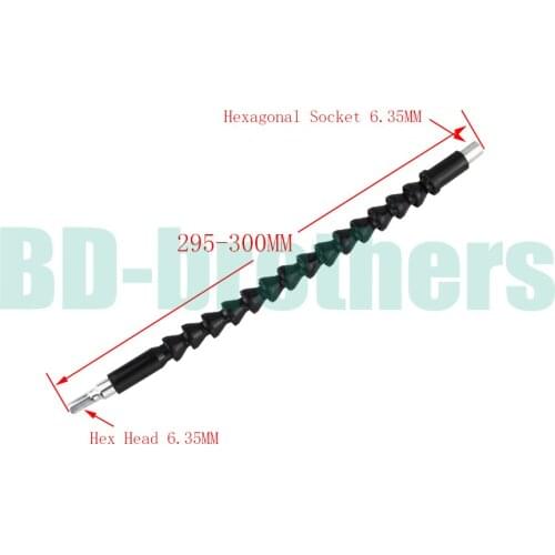 High-precision Socket Extension Flexible Shaft Connecting Link For Electronic Drill Screwdriver Connect Rod 60pcs/lot