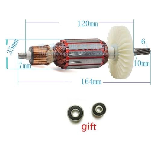 AC 220-240V Rotor Motor Armature Replacement for MAKITA HR2470 HR2470F HR2460 HR2460F Rotary Hammer