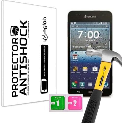 Protector de Pantalla Anti-Shock Anti-Golpe Anti-arañazos Compatible con Kyocera Hydro Vibe