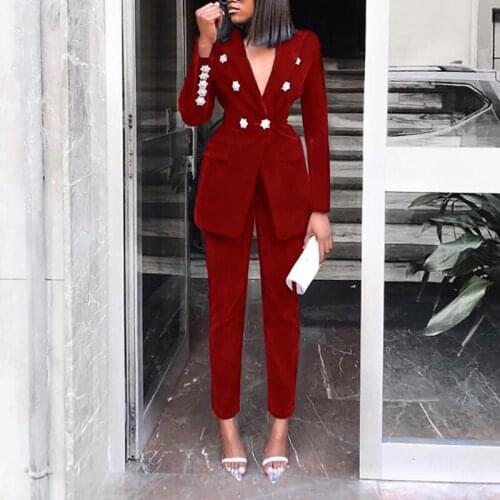Fashion Star Buttons Office Blazer Woman Solid Colors Single Button Business Suit Women 2021 Spring Autumn New Commute Blazers
