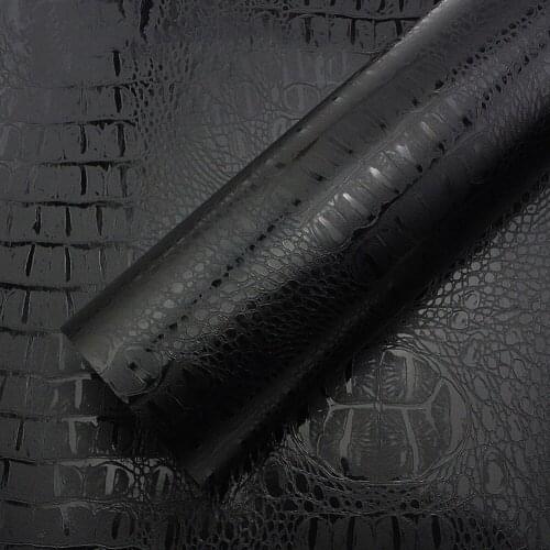 50*150 Super Cool Car Styling Stickers PVC Crocodile Pattern Car Interior Body Vinyl Film Wrap Roll