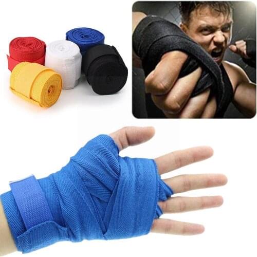 Boxing Bandage 2.5m Training Fighting Hand Belt Muay Hand Thai Protection Belt Hand Belt Protection Sanda S0P6