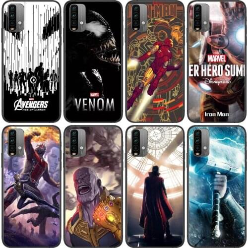 Cinematic Universe Phone Case For XiaoMi Redmi 11 lite 9C 8A 7A Pro 10T 5G Anime Cover Mi 10 Ultra Poco M3 X3 NFC 8 SE cover